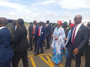 Oluremi Tinubu arrives Edo to inaugurate CNG buses, empower 5,000 women