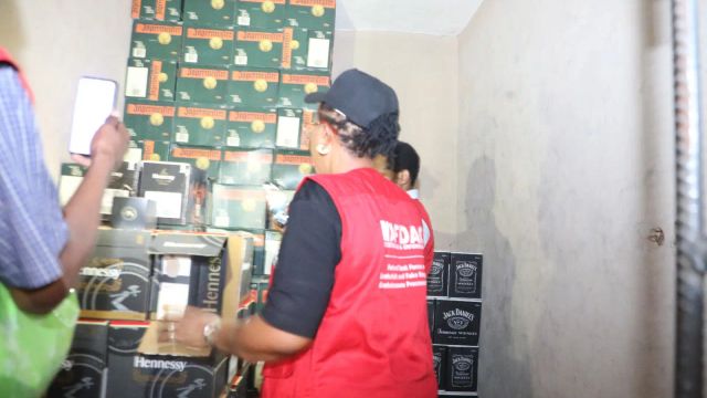 NAFDAC uncovers fake drinks factory in Lagos, arrests two