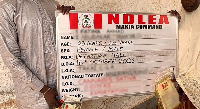 NDLEA intercepts Saudi-bound cannabis in palm oil keg, ₦6.98bn tramadol