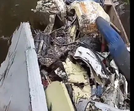 NAF crash: Ondo community demands urgent clean-up following offensive stench, spill