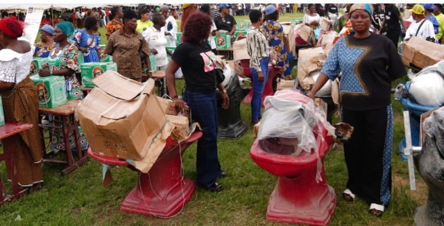 Otu’s wife distributes 15,712 empowerment items across 11 C’River LGAs