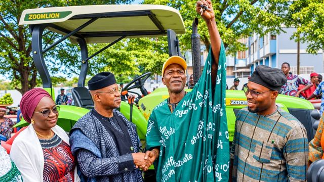 Food security: Abiodun unveils support package for 10,000 Ogun Farmers