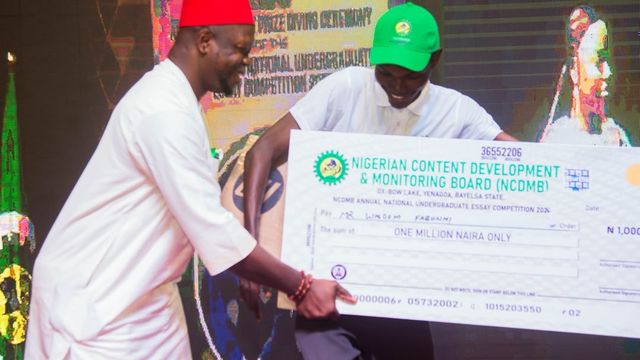 NCDMB unveils winners of Essay competition