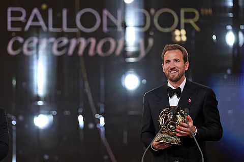 Kane wins 2026 Ballon d’Or, ends 25-year wait for England