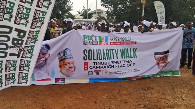 2027: Tinubu Door-to-Door group launches campaign vehicles, posters in Yobe