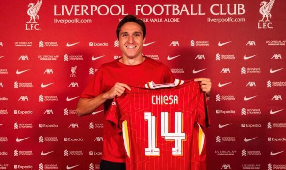 Liverpool sign Chiesa from Juventus for £12.5m
