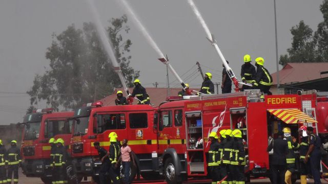 Kano firefighters rescue 13 from collapsed building in Fagge