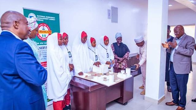 Government Girls Secondary School JETS club visits NEMA headquarters