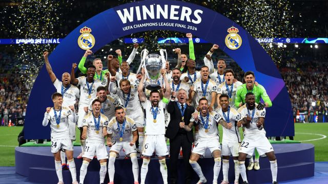 Madrid beat Dortmund 2-0 to clinch 15th UEFA Champions League