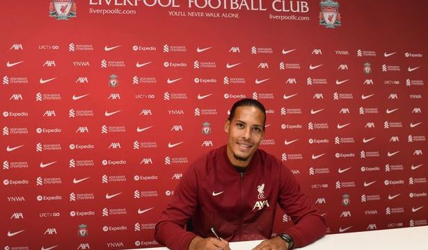 Van Dijk signs new two-year deal with Liverpool