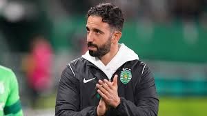 Amorim took charge of his first training session as Manchester United head coach