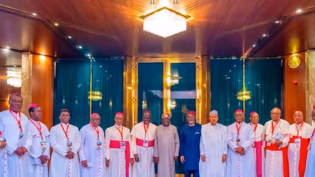 Restructuring of security operations will deliver victory — Tinubu tells Catholic Bishops