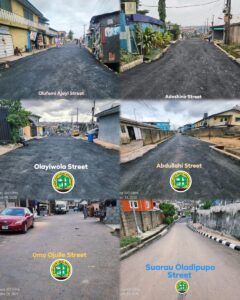 Ifako-Ijaiye council completes rehabilitation of 6 major roads