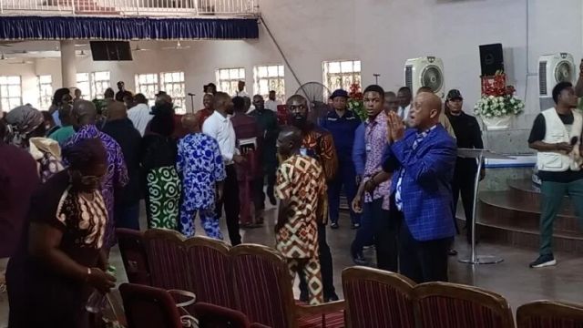 Standoff: Police stop Sunday service in Unical to prevent bloodshed