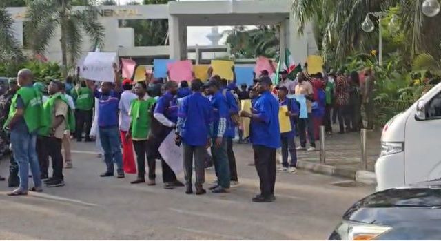 TUC pickets Abuja Continental Hotel over unfair labour practices