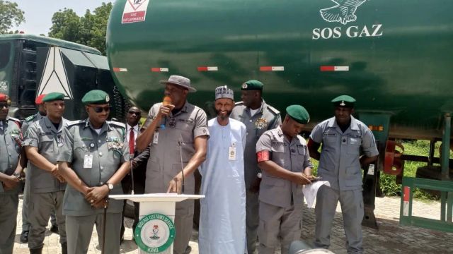 Customs hands over three diverted fuel tankers to NMDPRA