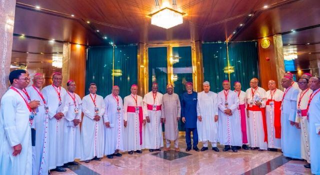 We are willing to forge stronger partnership with Catholic Bishops to tackle national challenges — FG