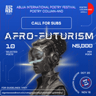 CALL FOR SUBS: AFRO-FUTURISM