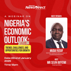 Register for NewsDirect webinar on Nigeria’s 2025 Economic outlook