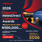 CALL FOR MANUSCRIPTS: NIGERIAN NEWSDIRECT CHAPBOOK AWARDS 2026