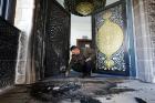 Israeli settlers set fire on West Bank Mosque, spray hate graffiti