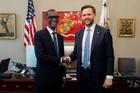 Ribadu meets US VP, seeks collaboration on counterterrorism