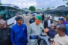 Gov.Eno receives first batch of CNG buses